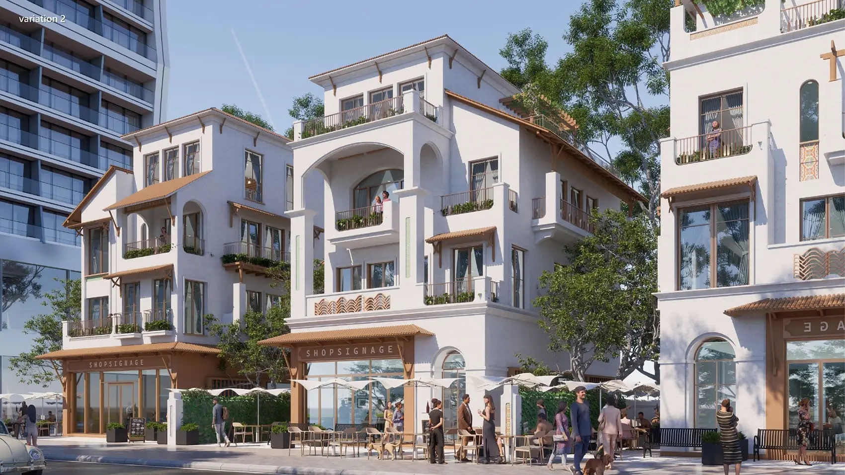 Khu biệt thự sang trọng tại Blanca City, Vũng Tàu – nơi giao thoa giữa kiến trúc Pháp và Bồ Đào Nha.