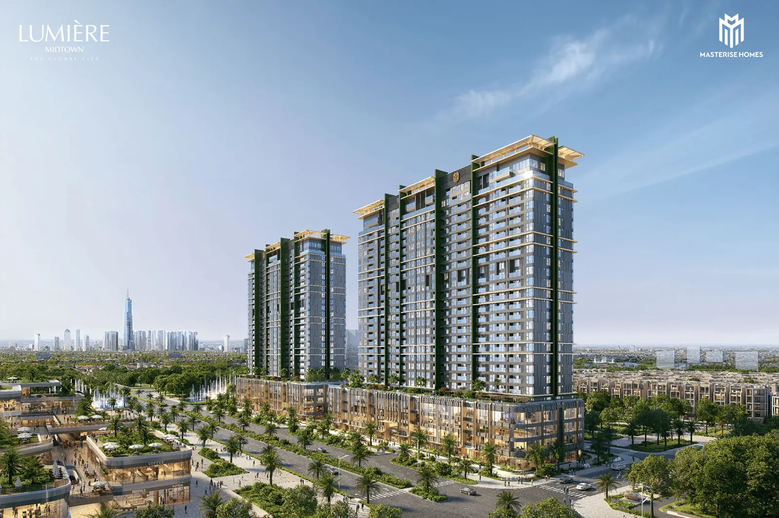 LUMIÈRE Midtown – Tâm điểm tinh hoa tại The Global City, TP Thủ Đức, sở hữu thiết kế hiện đại và tiện ích đẳng cấp.