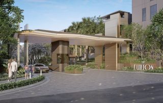Phối cảnh dự án The Fullton CapitaLand, khu đô thị Vinhomes Ocean Park 3, Hưng Yên.