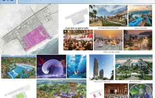 Phối cảnh tổng thể dự án Sun Group Vũng Tàu, điểm đến nghỉ dưỡng và giải trí đẳng cấp quốc tế.