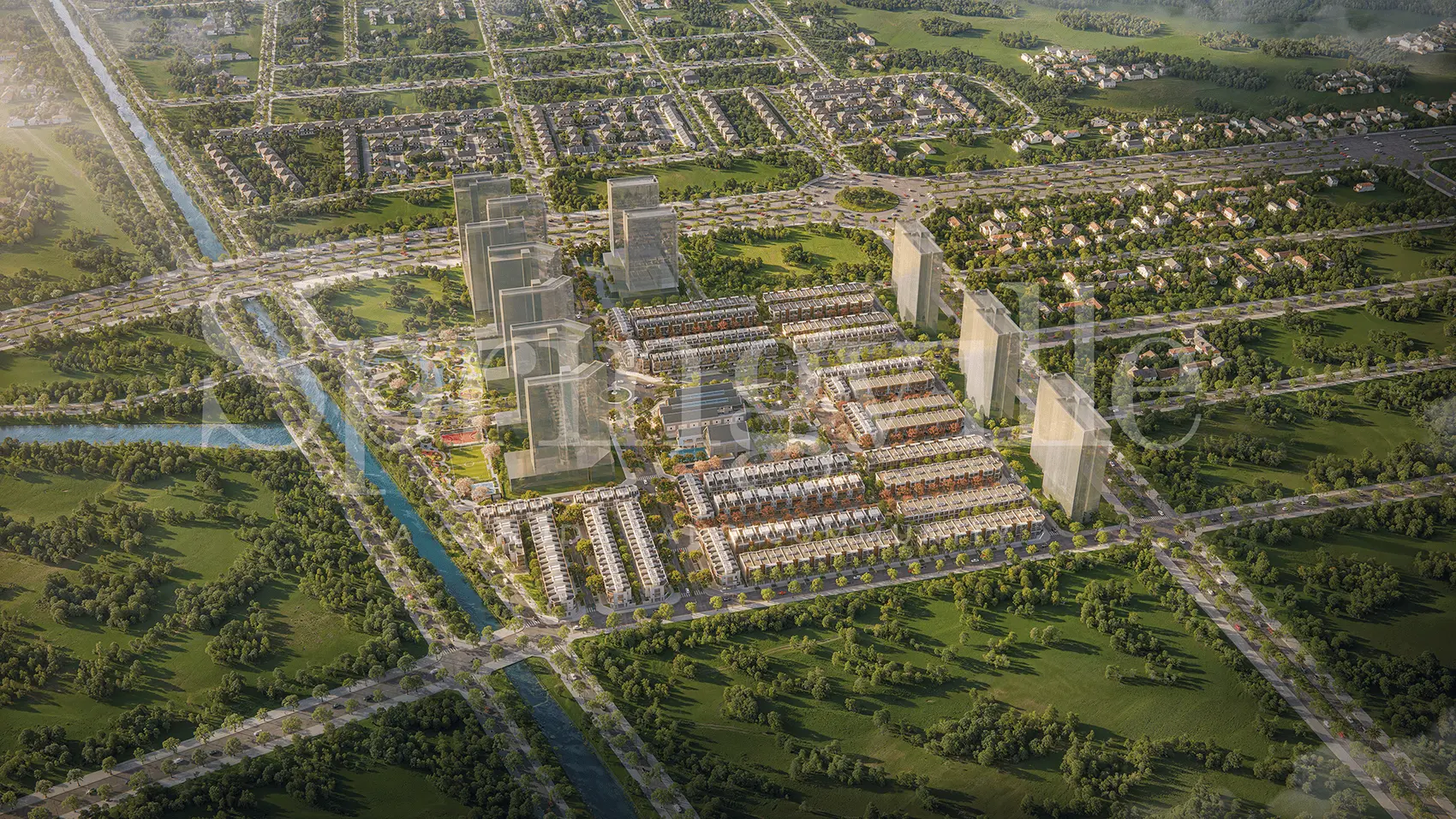 Spring Ville – Khu đô thị xanh với đầy đủ tiện ích hiện đại tại Nhơn Trạch, Đồng Nai.