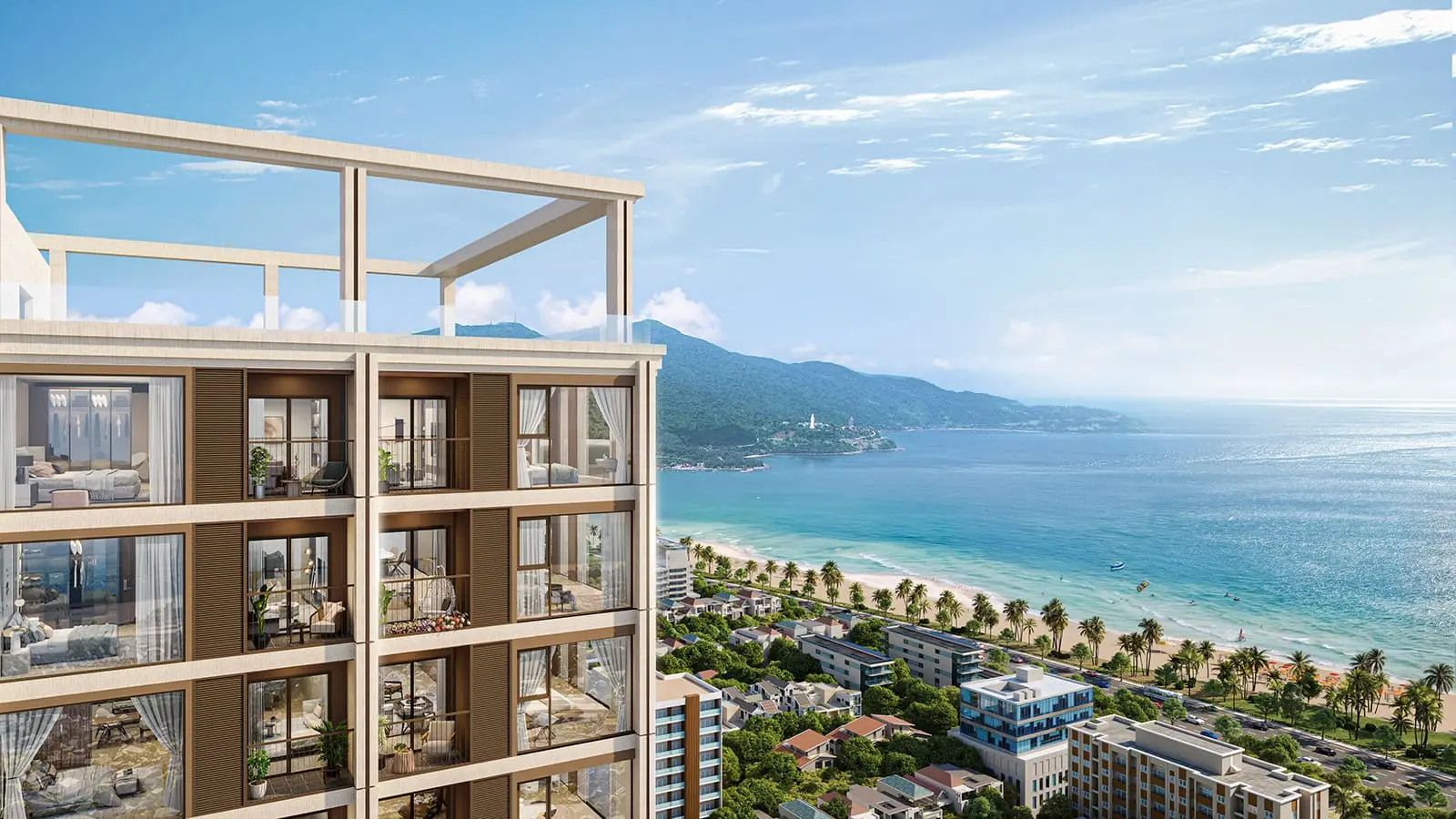 Sun Costa Residences Đà Nẵng – Tận hưởng cuộc sống thăng hoa bên biển Mỹ Khê tuyệt đẹp.