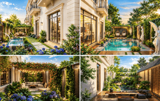 Bộ sưu tập sân vườn Eden Oasis, Heritage, Modern Luxe và Zen Retreat tại Vinhomes Wonder City mang đến không gian sinh thái kiệt tác, thỏa mãn từng khẩu vị thẩm mỹ tinh tế và nâng tầm chất sống thư thái cho gia chủ.