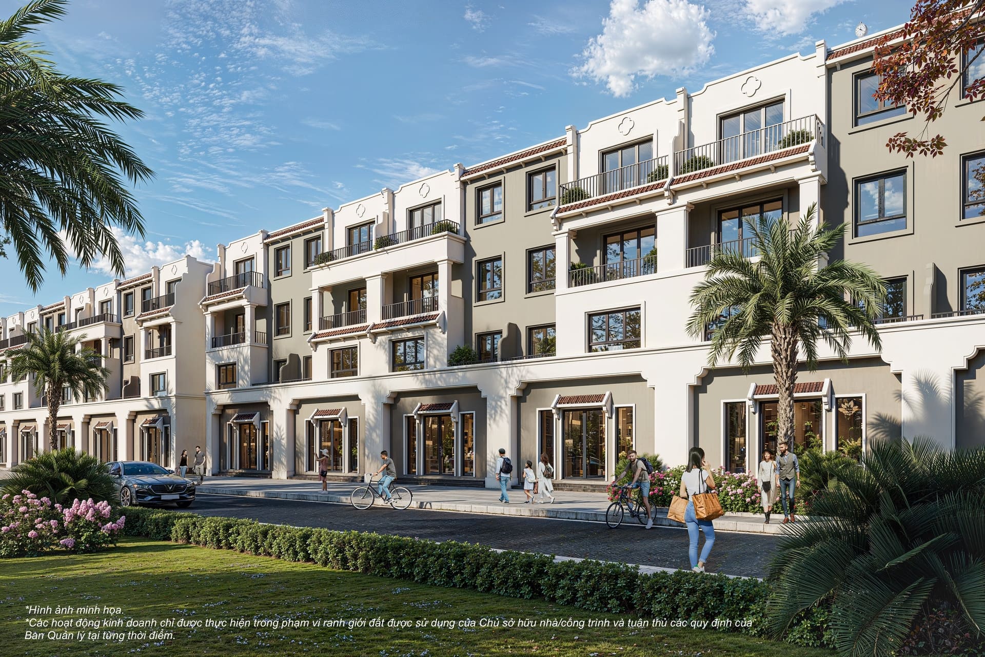 Khu nhà liền kề Vinhomes Wonder City thu hút khách hàng nhờ thiết kế kiến trúc Đông Dương hiện đại, công năng tối ưu, chi phí hợp lý, phù hợp cho gia đình trẻ mong muốn sở hữu tổ ấm chất lượng chuẩn Vin. Kiến trúc Indochine gây ấn tượng mạnh nhờ hoa sắt mỹ thuật tinh xảo, vòm cửa mềm mại và mái dốc duyên dáng truyền thống.