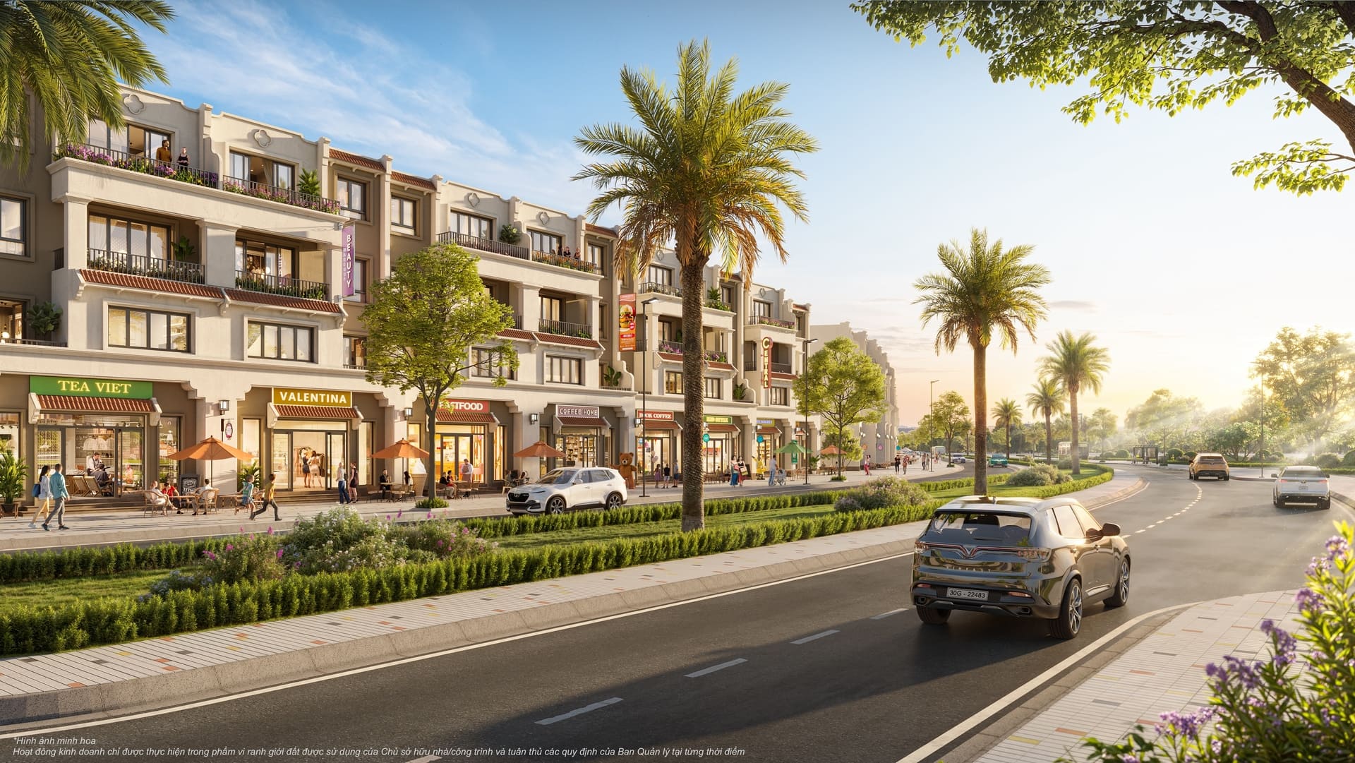 Mẫu shophouse thương mại kiến trúc Đông Dương Vinhomes Wonder City sở hữu mặt tiền kính thời thượng vô cùng bắt mắt, khai thác tối đa tiềm năng giao thương rực rỡ và mang lại cơ hội sinh lời vượt trội cho nhà đầu tư nhạy bén. Layout thiết kế sản phẩm Liền Kề và Biệt Thự tại phân khu Tinh Hoa, Vinhomes Wonder City.