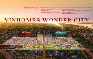 Phối cảnh tổng thể dự án Vinhomes Wonder City Đan Phượng nổi bật với quy hoạch đồng bộ, không gian sống xanh hiện đại, hệ thống tiện ích đẳng cấp cùng hạ tầng giao thông kết nối hoàn hảo phía Tây Hà Nội.